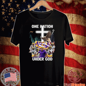 LSU Tigers one nation under god Official T-Shirt