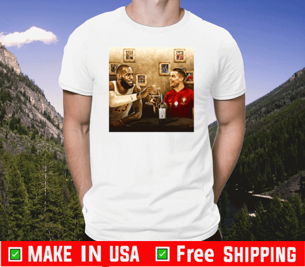 Lebron James And Cristiano Ronaldo 35 Years Old Shirt