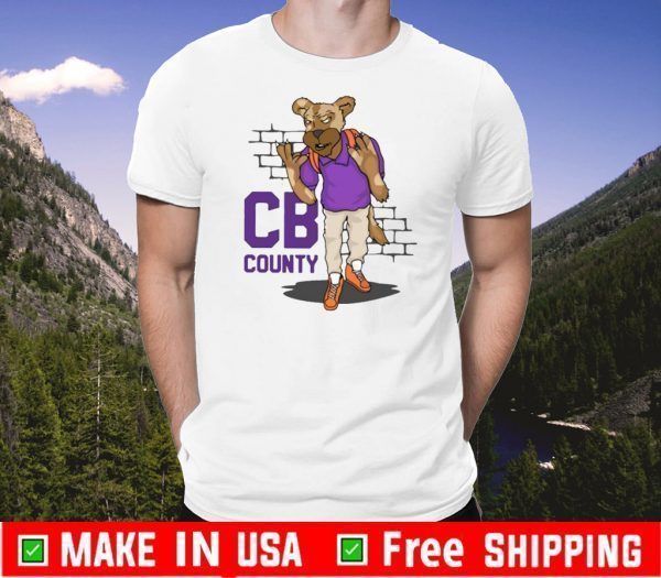 “CB Goon” White Men’s State Shirt