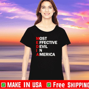 Media Most effective devil in America 2020 T-Shirt