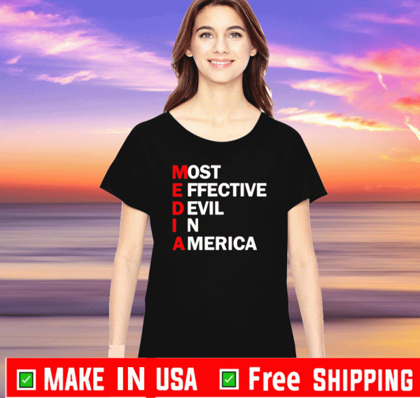 Media Most effective devil in America 2020 T-Shirt