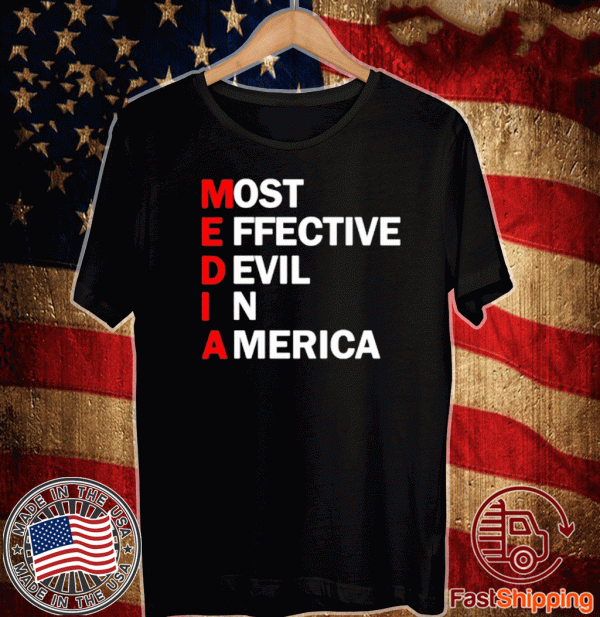 Media Most effective devil in America 2020 T-Shirt