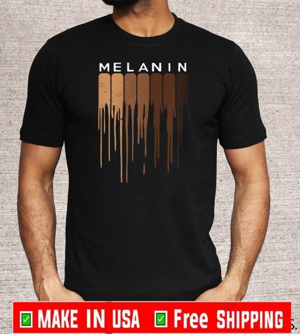 Melanin Black pride Black History Vintage T-Shirt