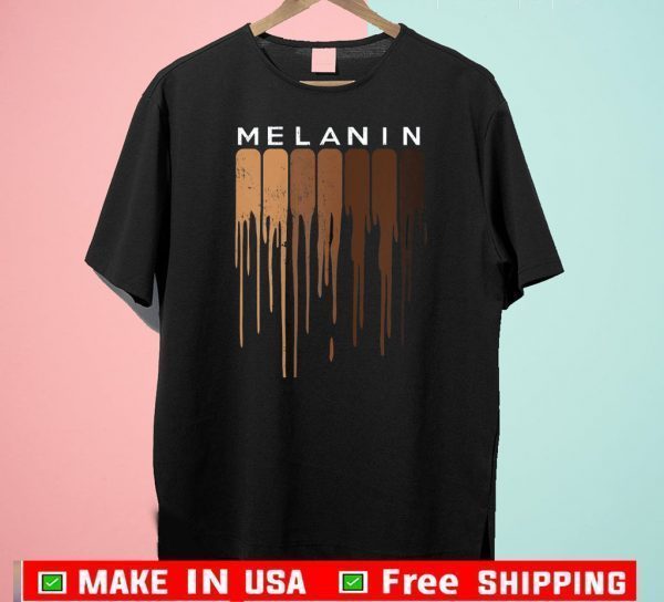 Melanin Black pride Black History Vintage T-Shirt