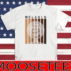 Melanin Shades Afro Queen Wordart Shirt