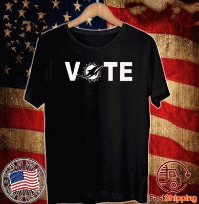 Miami dolphins vote TShirt