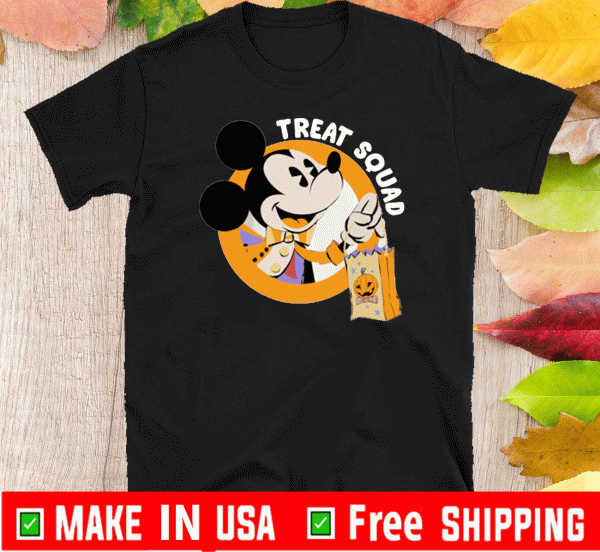 Mickey Mouse Treat Squad Halloween Shirts