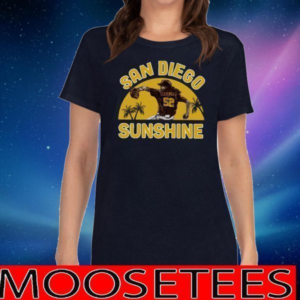 Mike Clevinger San Diego Sunshine T-Shirt