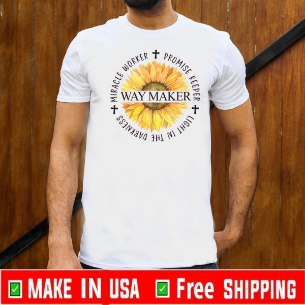 Miracle Worker Promise Keeper Light In The Darkness Tee Shirts