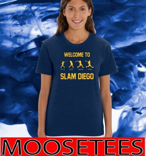 Myers Machado Hosmer Well Come To Slam Diego Tee Shirts