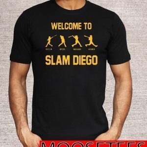 Myers Machado Hosmer Well Come To Slam Diego Tee Shirts