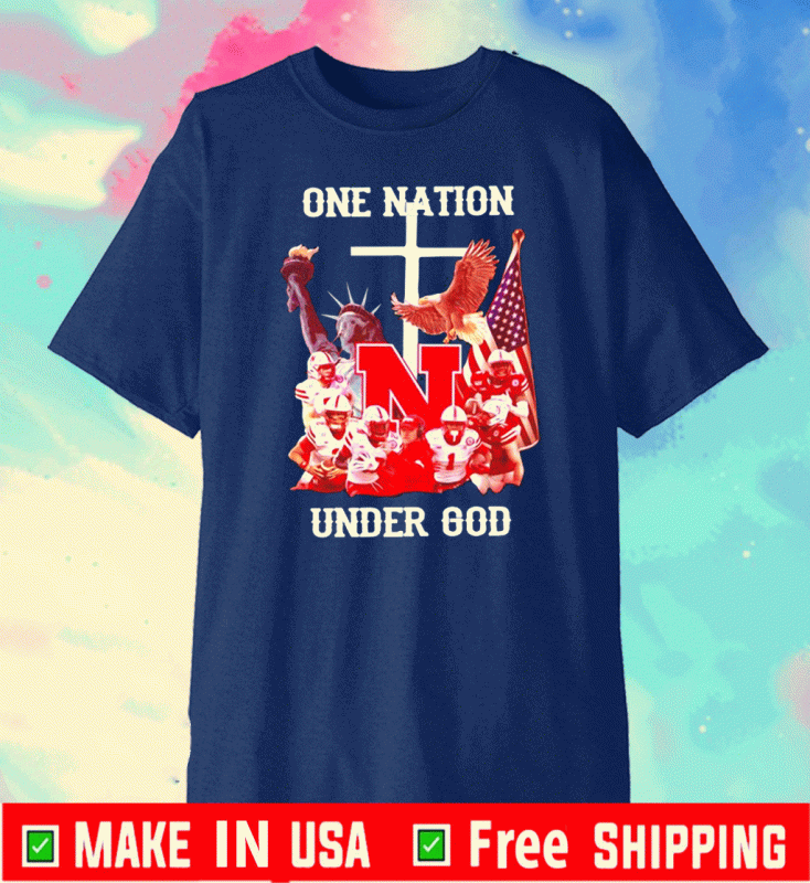 Nebraska Cornhuskers One nation under god Unisex T-Shirt
