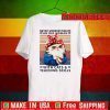 Never Underestimate An Old Woman With Cats And Teaching Skills Vintage 2020 T-Shirt