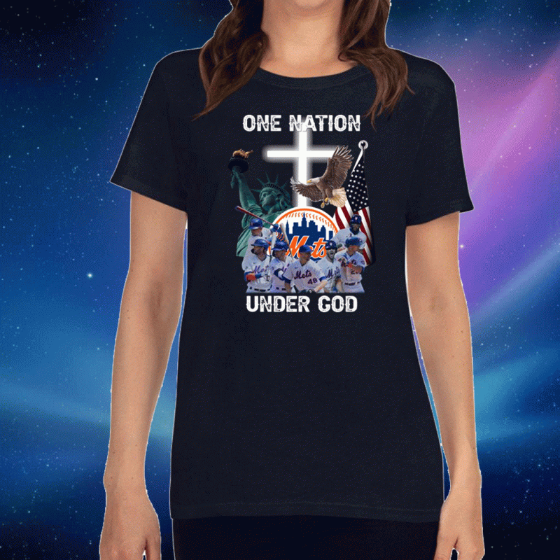 New York Mets one nation under God Tee Shirts