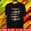 North American P-51 Mustang WW2 Fighter Tee Shirts