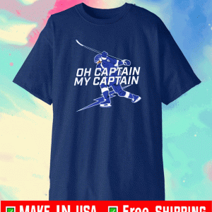 OH CAPTAIN MY CAPTAIN US T-SHIRT