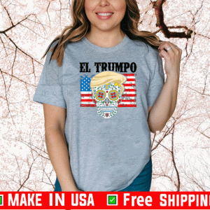 El Trumpo Skull Flag US T-Shirt