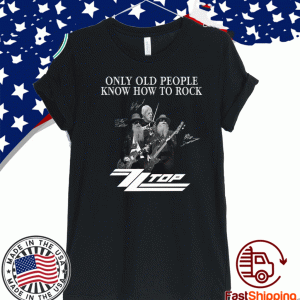 Only Old People Know How To Rock Signature 2020 T-Shirt