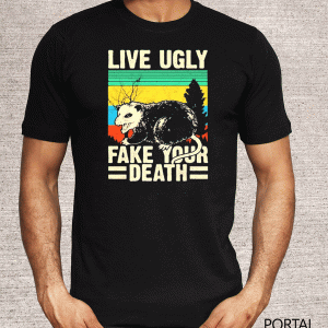 Opossum Live Ugly Fake Your Death Vintage Tee Shirts