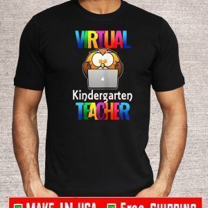 Virtual Kindergarten Teacher Apple T-Shirt