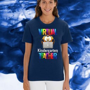 Virtual Kindergarten Teacher Apple T-Shirt