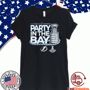 PARTY IN THE BAY SHIRT - Tampa Bay Lightning 2020 T-Shirt