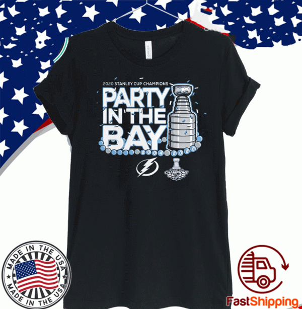 PARTY IN THE BAY SHIRT - Tampa Bay Lightning 2020 T-Shirt