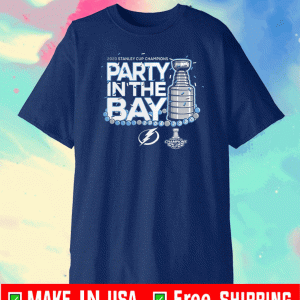 PARTY IN THE BAY SHIRT - Tampa Bay Lightning 2020 T-Shirt