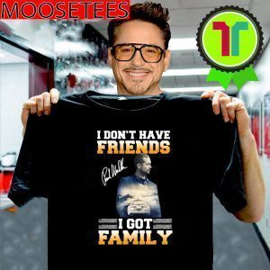 Paul Walker I Don’t Have Friends I Got Family Tee Shirts