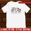 Peace Love Horror Movies Shirt