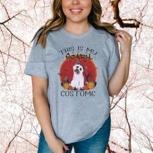 Premium Halloween Yorkie This Is My Scary Costome 2020 T-Shirt