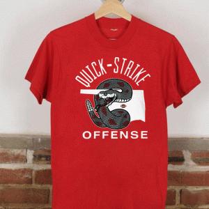 QUICK STRIKE OFFENSE SHIRT, NORMAN, OK 2020 T-SHIRT