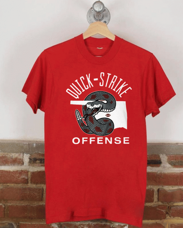 QUICK STRIKE OFFENSE SHIRT, NORMAN, OK 2020 T-SHIRT