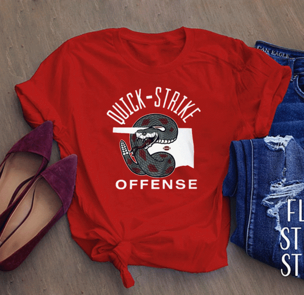 QUICK STRIKE OFFENSE SHIRT, NORMAN, OK 2020 T-SHIRT