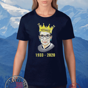 Rbg Rip Ruth Bader Ginsburg 1933-2020 T-Shirt