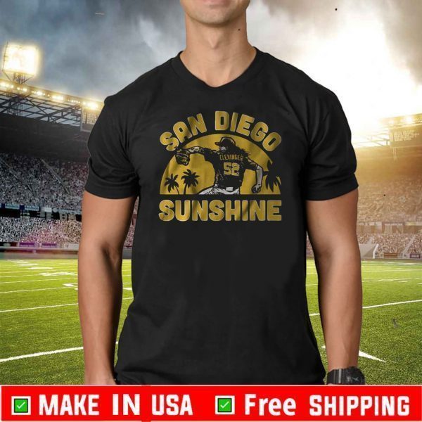 SAN DIEGO SUNSHINE CLEVINGER 52 T-SHIRT