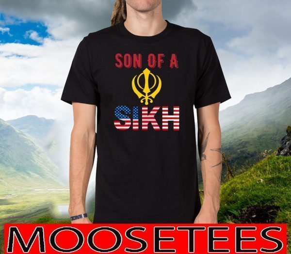 Son Of A Sikh Proud American Sikh T-Shirt