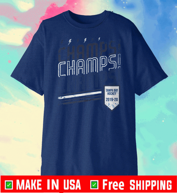 TAMPA BAY CHAMPS CHAMPS CHAMPS TEE SHIRTS