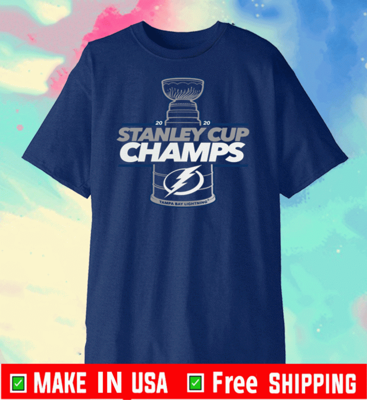 Tampa Bay Lightning 2020 Stanley Cup Champs Tee Shirts