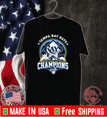 Tampa Bay Rays American League East Division Champions 2020 T-Shirt