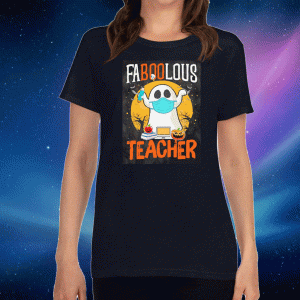 Teacher Faboolous teacher Halloween school Custom T-Shirt