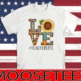 Teacher Life Sunflower Autumn Love Graphic Teacher Life 2020 T-Shirt