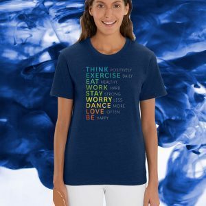 Think Positive Affirmation Inspirational Motivational Shirt