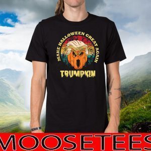 Trumpkin Make Halloween Great Again Vintage 2020 T-Shirt