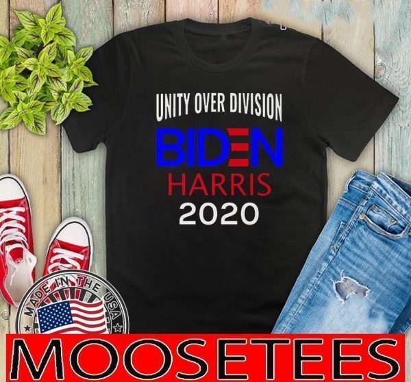 Unity Over Division Biden Harris 2020 TShirt