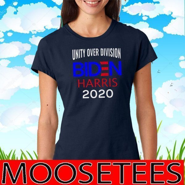 Unity Over Division Biden Harris 2020 TShirt