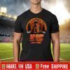 Vintage Sunset Siren Head Horror Scary Shirt