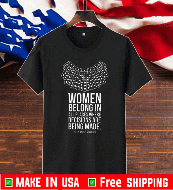 WOMEN’S RBG – Quote T-ShirtWOMEN’S RBG – Quote T-Shirt