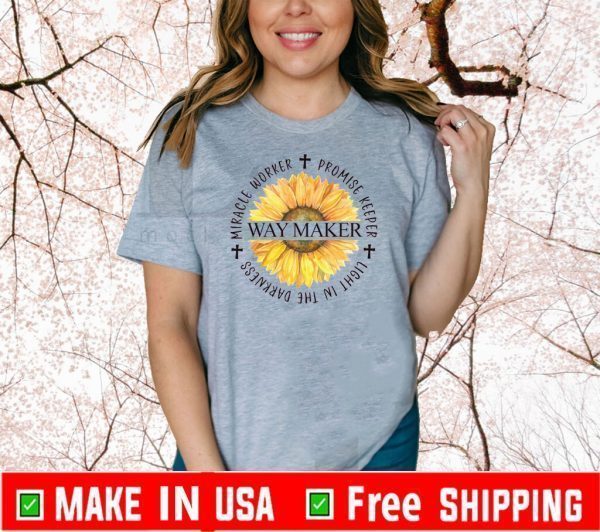 Miracle Worker Promise Keeper Light In The Darkness Tee Shirts