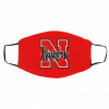 Nebraska cornhuskersFace Mask